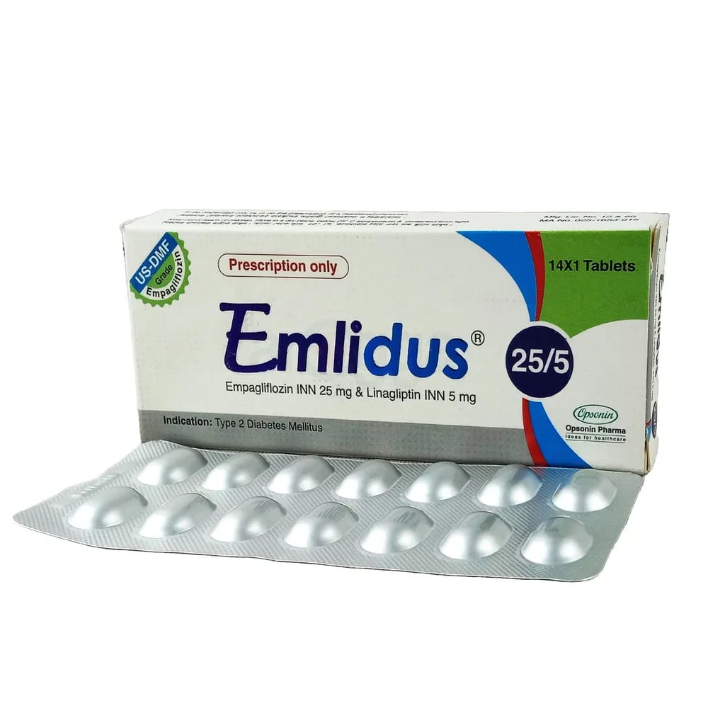 Tablet Emlidus 25/5 mg (14pcs)